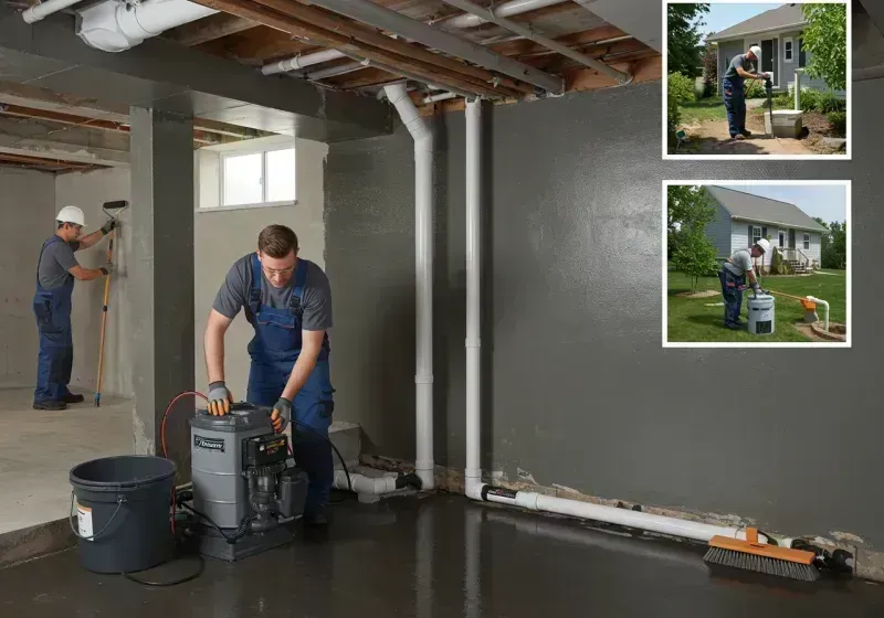 Basement Waterproofing and Flood Prevention process in London, KY